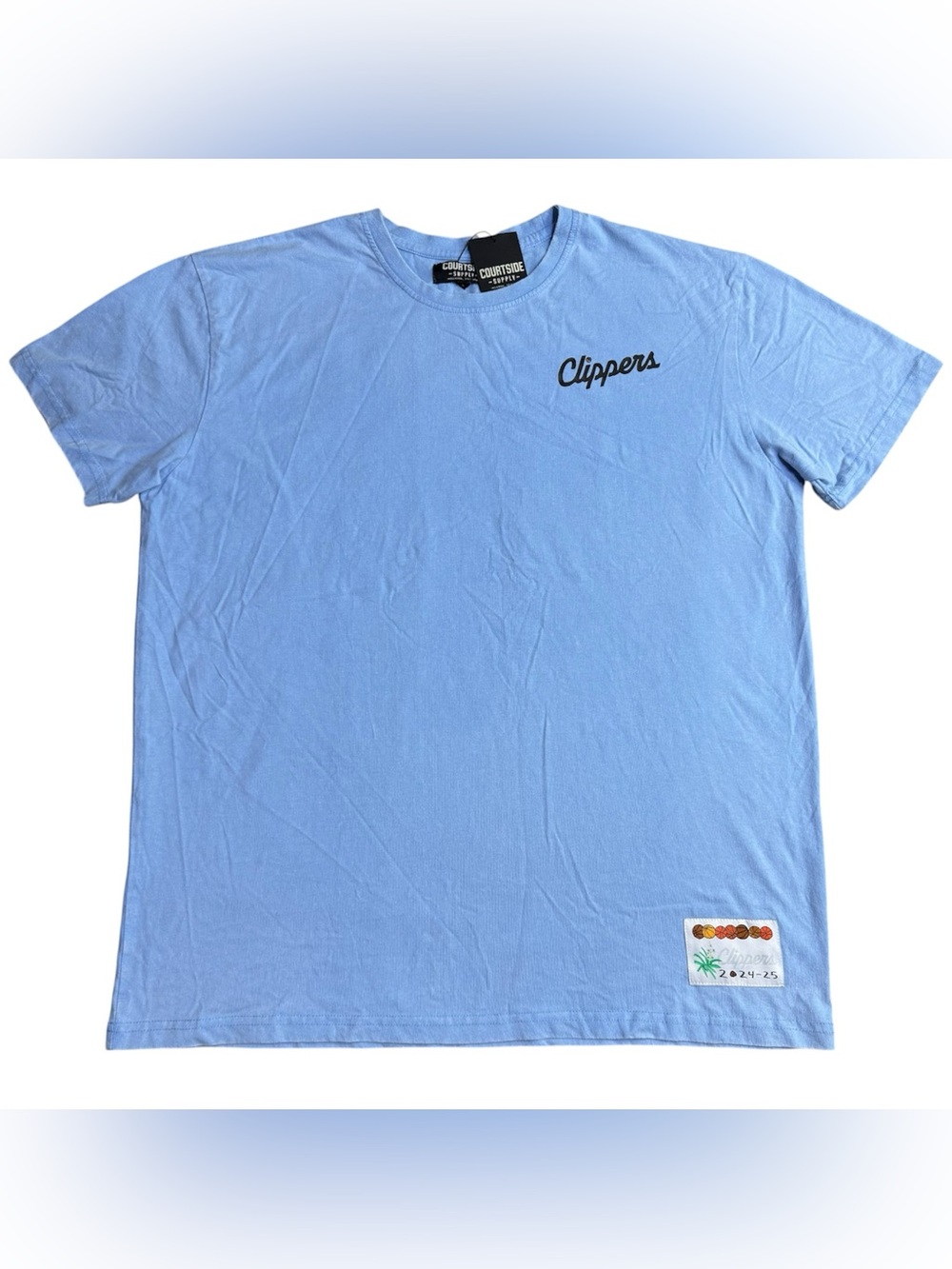 Los Angeles Clippers Jonas Wood JBPW City Edition T-Shirt 2024-25 Blue Size XL